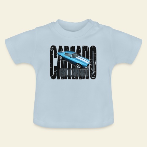 70 Camaro - Økologisk T-shirt til baby, rund hals