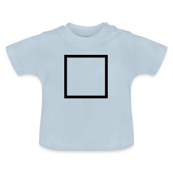 Platz - Baby Bio-T-Shirt mit Rundhals - Hellblau - Vorne