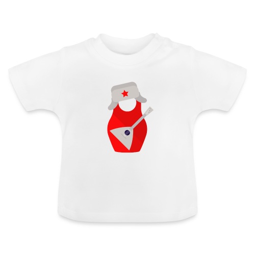 Matryoshka-Edition - Baby Organic T-Shirt with Round Neck