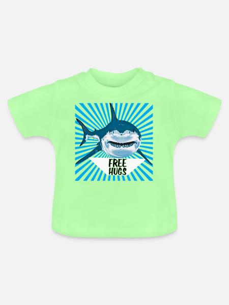 Batch 5 7 Artboard 1 - Baby Bio-T-Shirt mit Rundhals - Mintgrün