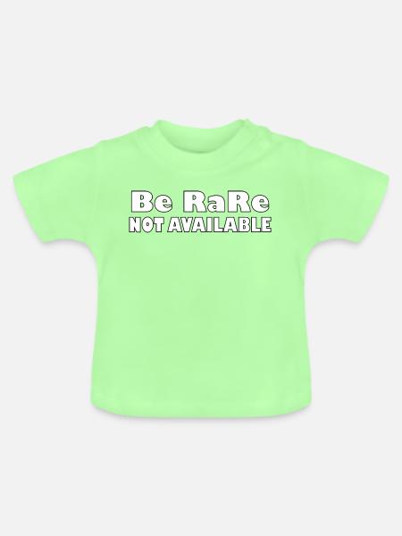 BeRARE - Baby Bio-T-Shirt mit Rundhals - Mintgrün