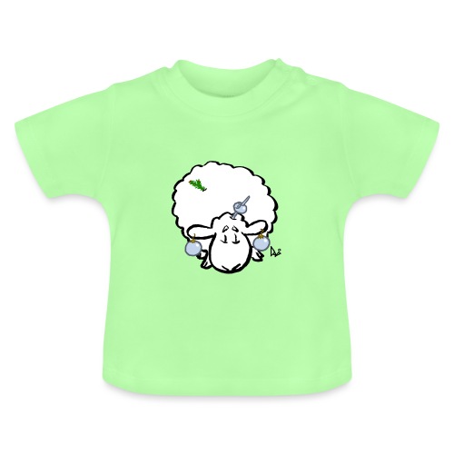 Mouton de Noël - T-shirt bio col rond Bébé