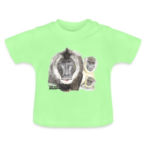 Drillfamilie - Baby Bio-T-Shirt mit Rundhals