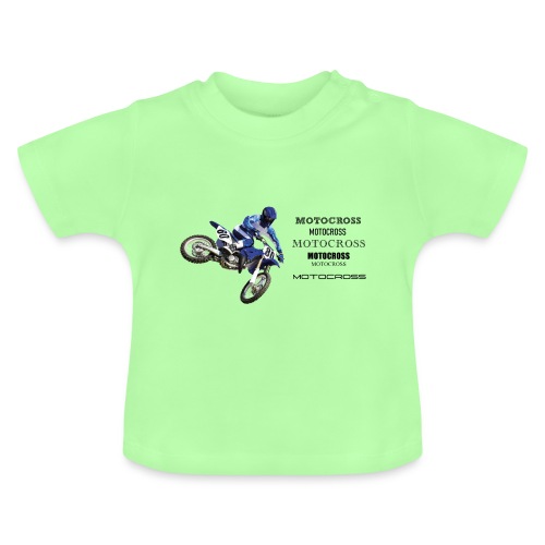 Motocross - Baby Bio-T-Shirt mit Rundhals