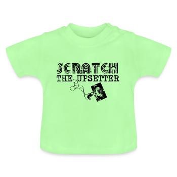 Zéro - T-shirt bio col rond Bébé - vert menthe - Devant