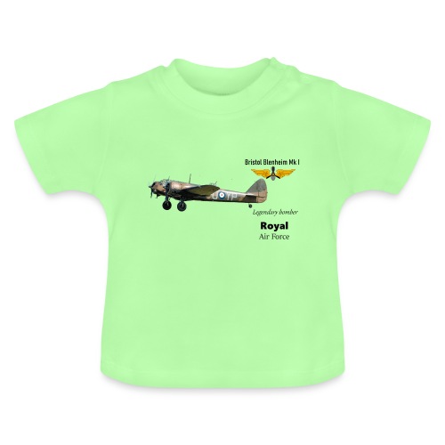 Bristol Blenheim - Baby Bio-T-Shirt mit Rundhals