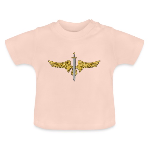 Flügeln - Baby Bio-T-Shirt mit Rundhals