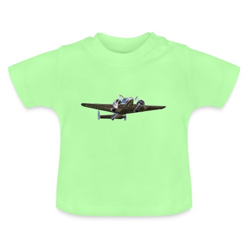 Beechcraft 18 - Baby Bio-T-Shirt mit Rundhals