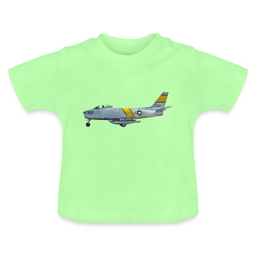 F-86 Sabre - Baby Bio-T-Shirt mit Rundhals