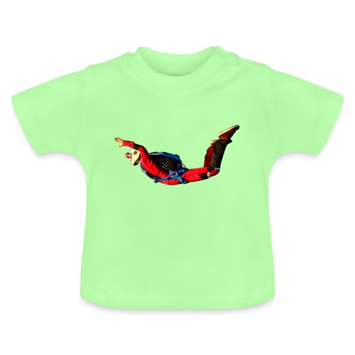 Skydiver - Baby Bio-T-Shirt mit Rundhals