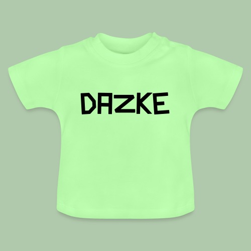 dazke_bunt - Baby Bio-T-Shirt mit Rundhals