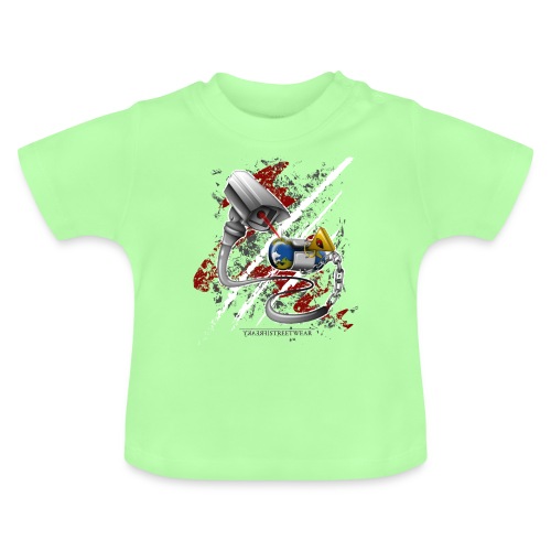 Wo ist meine freie welt? - Baby Bio-T-Shirt mit Rundhals