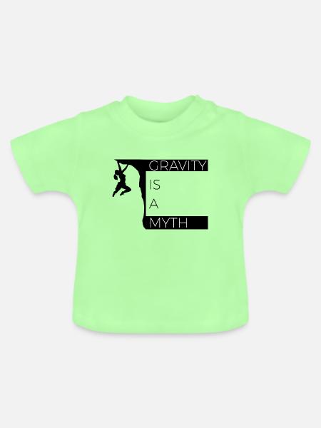 gravity66 - Baby Bio-T-Shirt mit Rundhals - Mintgrün