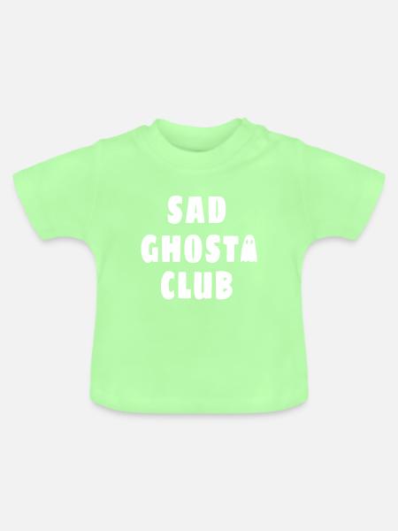 SAD GHOST CLUB - Baby Bio-T-Shirt mit Rundhals - Mintgrün