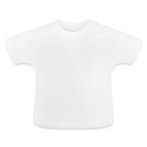 ich fühl's grad nich | white / weiß - Baby Organic T-Shirt with Round Neck
