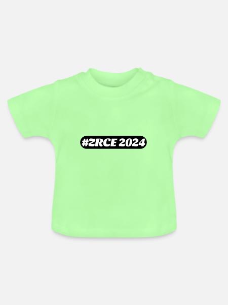 Zrce 2024 - Baby Bio-T-Shirt mit Rundhals - Mintgrün