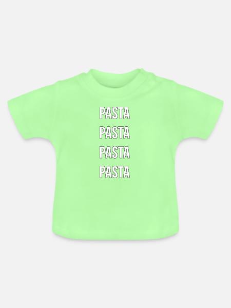 PASTA - Baby Bio-T-Shirt mit Rundhals - Mintgrün