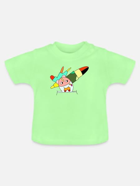 A Class Of Its Own - Baby Bio-T-Shirt mit Rundhals - Mintgrün