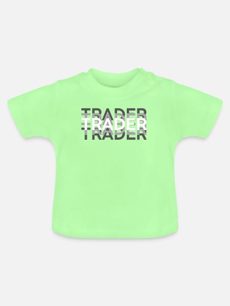 TRADER - Baby Bio-T-Shirt mit Rundhals - Mintgrün