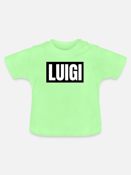 LOUIS - Baby Bio-T-Shirt mit Rundhals - Mintgrün