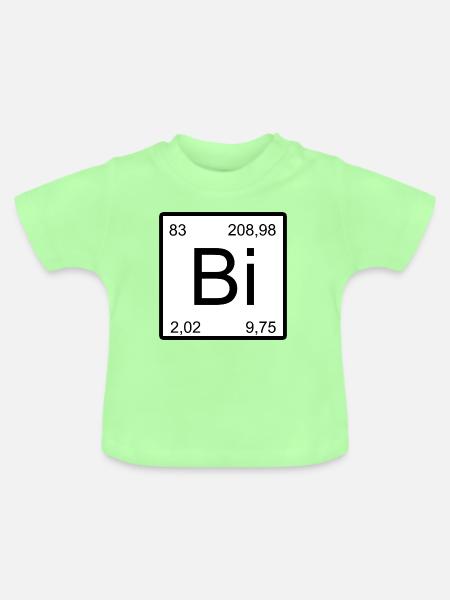 Bi Element MinimalMotiv - Baby Bio-T-Shirt mit Rundhals - Mintgrün