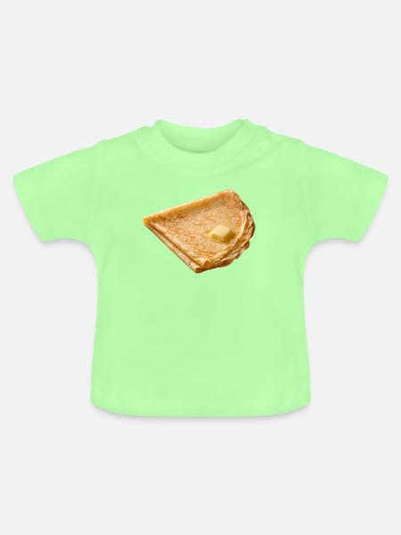einfach Lecker - Baby Bio-T-Shirt mit Rundhals - Mintgrün