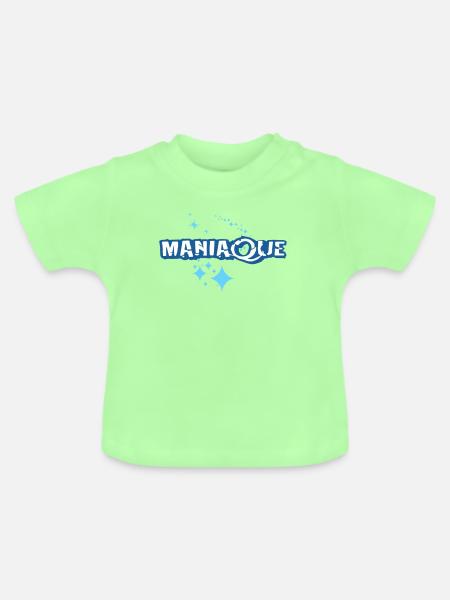 Manic - Baby Bio-T-Shirt mit Rundhals - Mintgrün