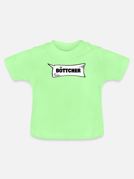 Azubi Boettcher - Baby Bio-T-Shirt mit Rundhals - Mintgrün