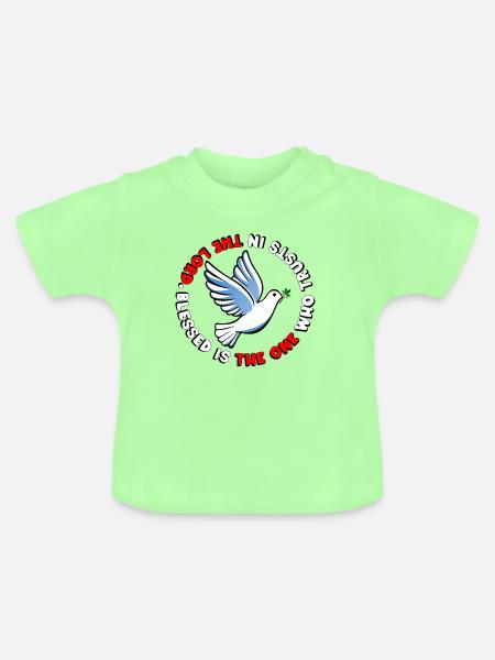 The one Lord - Baby Bio-T-Shirt mit Rundhals - Mintgrün