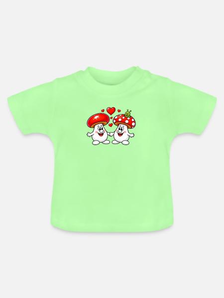 1000195766 - Baby Bio-T-Shirt mit Rundhals - Mintgrün