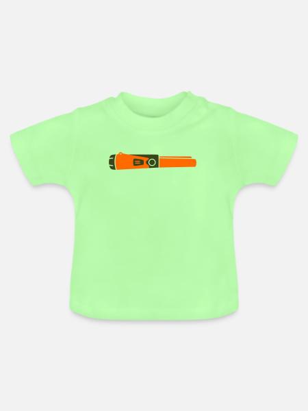 Pinpointer Sonde Sondengänger - Baby Bio-T-Shirt mit Rundhals - Mintgrün