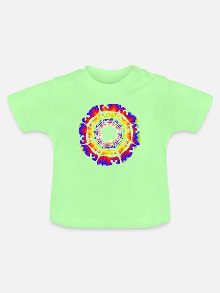 WEINLESE - Baby Bio-T-Shirt mit Rundhals - Mintgrün