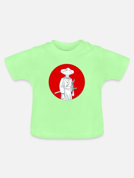 RONIN - Baby Bio-T-Shirt mit Rundhals - Mintgrün
