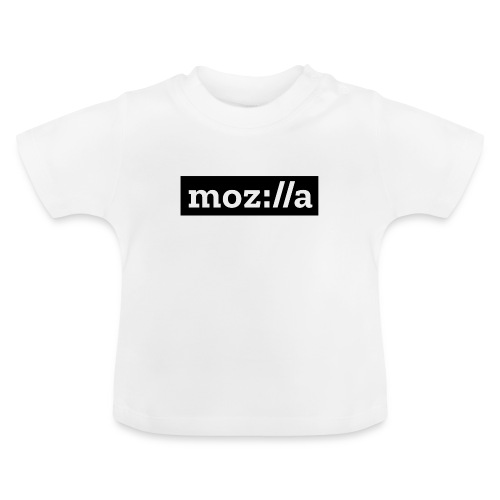 mozilla logo - Baby Organic T-Shirt with Round Neck