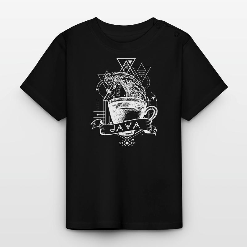 Langage de programmation Java T-shirt bio col rond Bébé