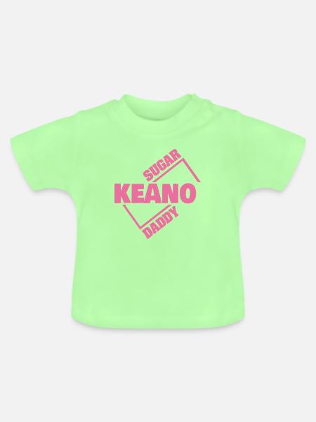 Keano - Baby Bio-T-Shirt mit Rundhals - Mintgrün