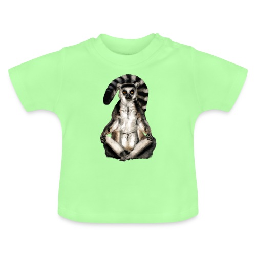 Lemur Katta - Baby Bio-T-Shirt mit Rundhals
