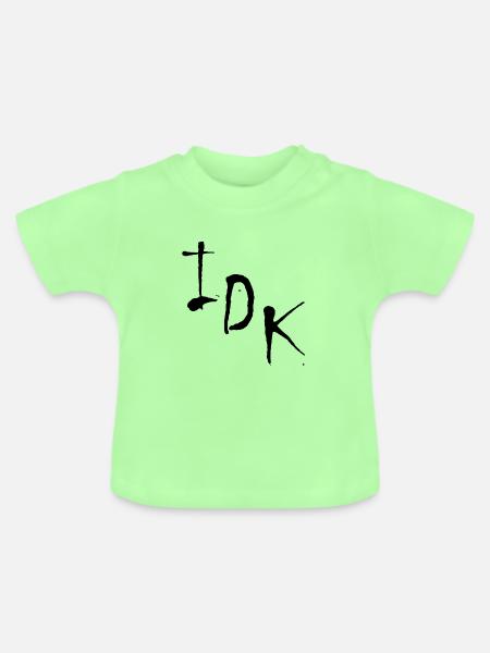 IDK - Baby Bio-T-Shirt mit Rundhals - Mintgrün