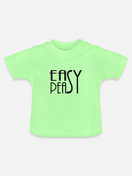 easy peasy - Baby Bio-T-Shirt mit Rundhals - Mintgrün