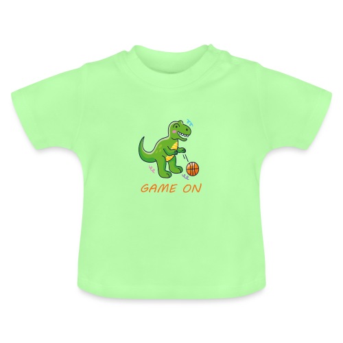 GAME ON - Baby Organic T-Shirt with Round Neck
