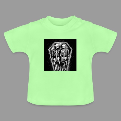 TOGETHER TO DIE - Camiseta orgánica para bebé con cuello redondo