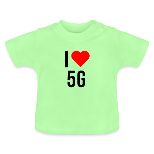 ilove5g - Baby Bio-T-Shirt mit Rundhals