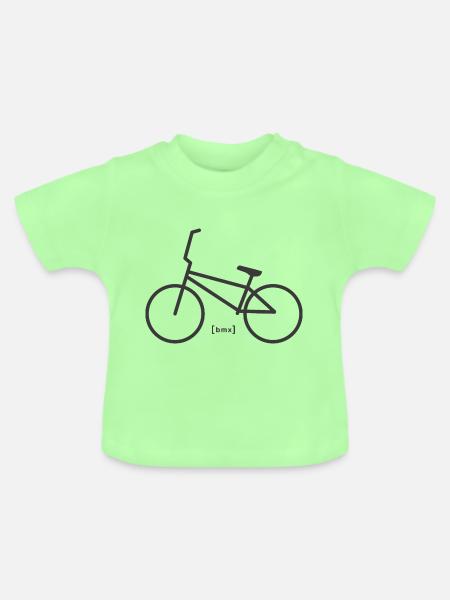 BMX - Baby Bio-T-Shirt mit Rundhals - Mintgrün