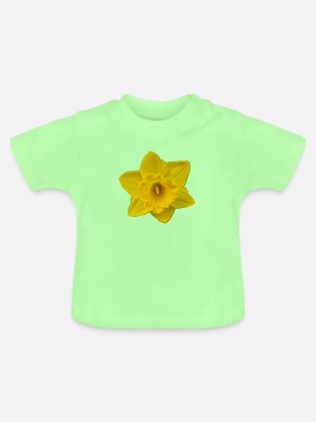 Osterglocke - Baby Bio-T-Shirt mit Rundhals - Mintgrün
