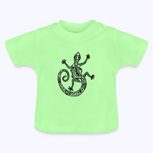 Gecko-sw - Baby Bio-T-Shirt mit Rundhals