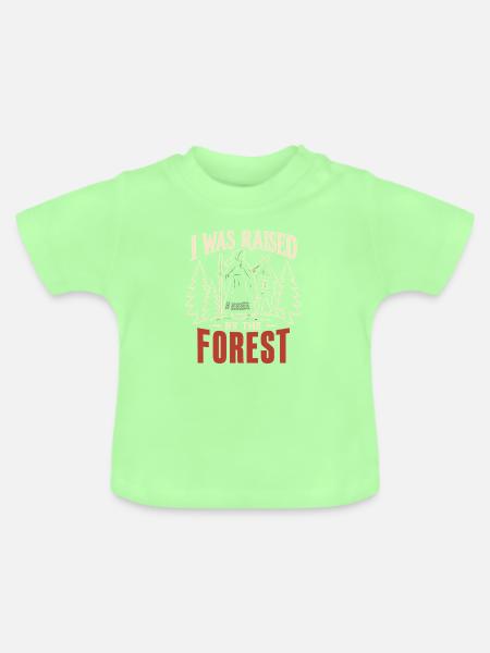 Baba-jaga-hühnchenbein-hütte Slawischer - Baby Bio-T-Shirt mit Rundhals - Mintgrün