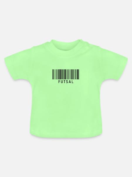 Futsal - Baby Bio-T-Shirt mit Rundhals - Mintgrün