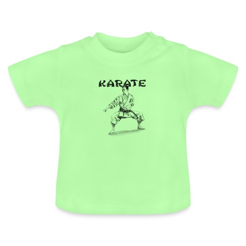 karate - Baby Bio-T-Shirt mit Rundhals
