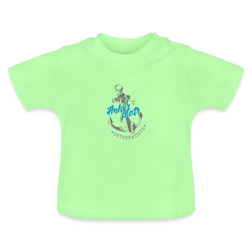 Ankerplatz - Baby Bio-T-Shirt mit Rundhals