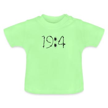 1984 George Orwell - Baby Bio-T-Shirt mit Rundhals - Mintgrün - Vorne